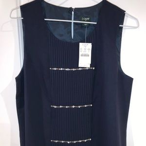 J.Crew Navy sleeveless blouse